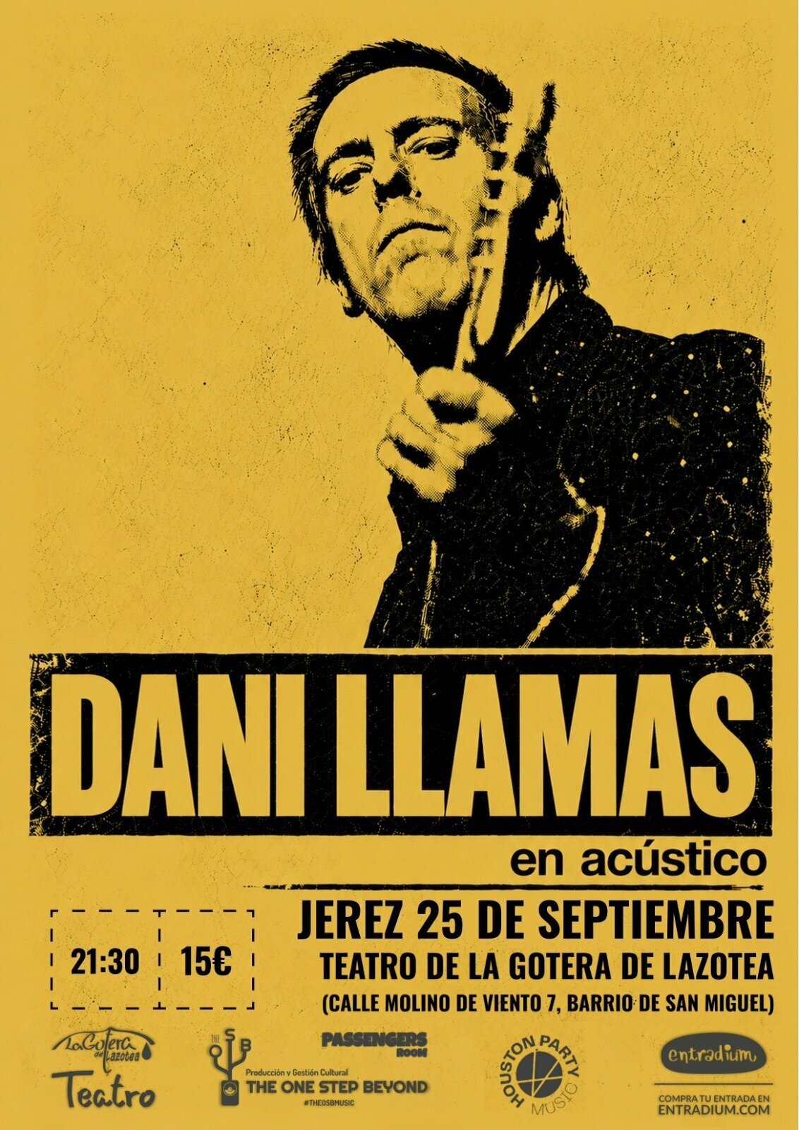 dani llamas concierto jerez la gotera de lazotea